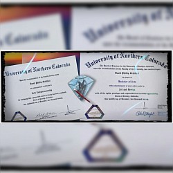 Bachelors of Arts & Arts Entrepreneurship UNC 2020